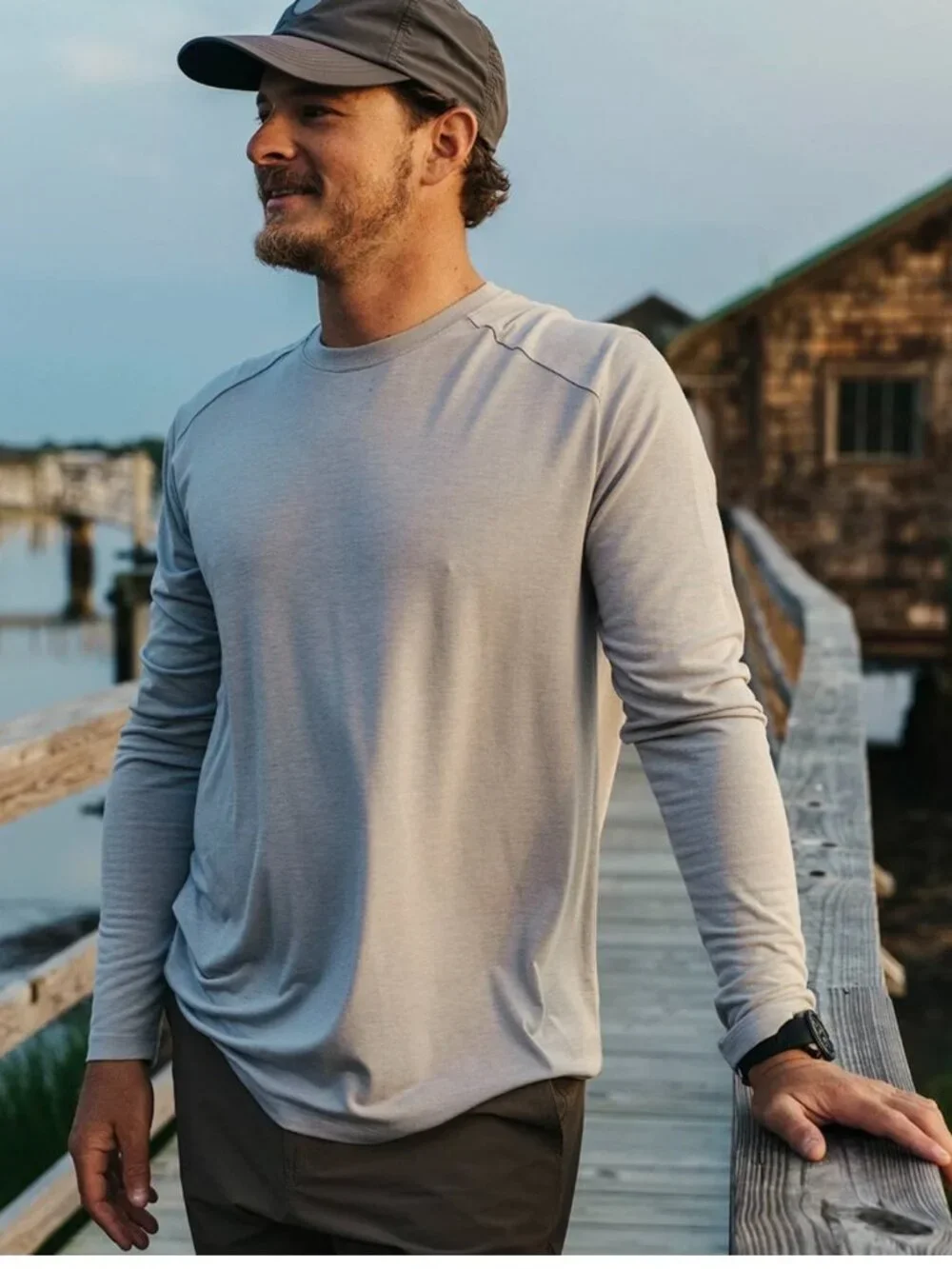 Free Fly Bamboo Shade Long Sleeve